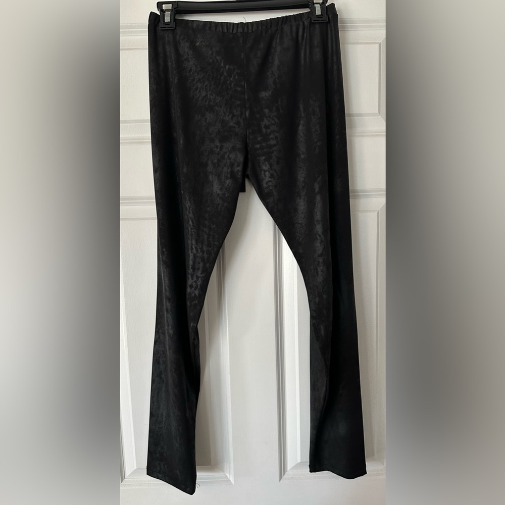 Black Hearts Brigade BHB black leggings, NWT size large, made in USA